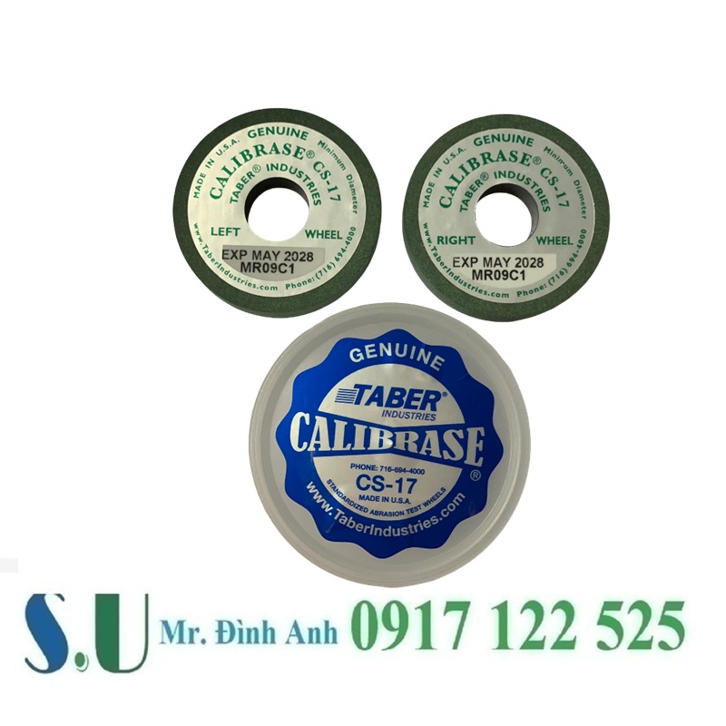 Đá mài Taber CS-17: Tiêu Chuẩn Vàng Cho Máy Thử Độ Mài Mòn