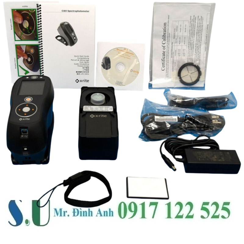 Dịch vụ sửa chữa và hiệu chuẩn cho máy so màu quang phổ cầm tay Ci64 hãng X-Rite